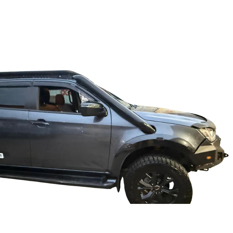 Black Stainless Steel Snorkel Suits Isuzu DMAX 2020 - 2023 - Image 3