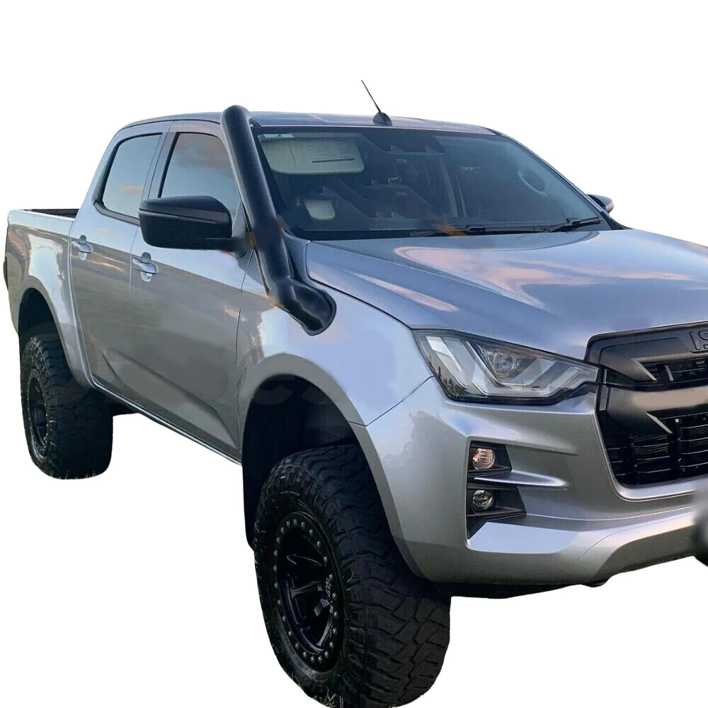 Black Stainless Steel Snorkel Suits Isuzu DMAX 2020 - 2023 - Image 6