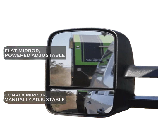 Extendable Towing Mirror Suits Ford Ranger PX1,2,3 2011-2022 (Non Blinker) - Image 6
