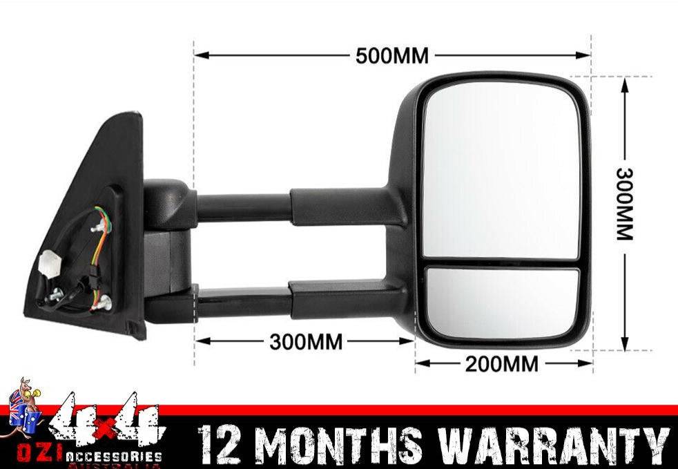 Extendable Towing Mirror Suitable For Toyota Hilux 2005-2014 (Non Blinker) - Image 14