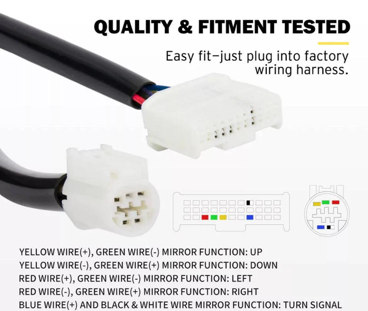 Extendable Towing Mirror Suitable For Toyota Land Cruiser 100/105 Series 1998-2007 Blinker (Online Only) - Image 10