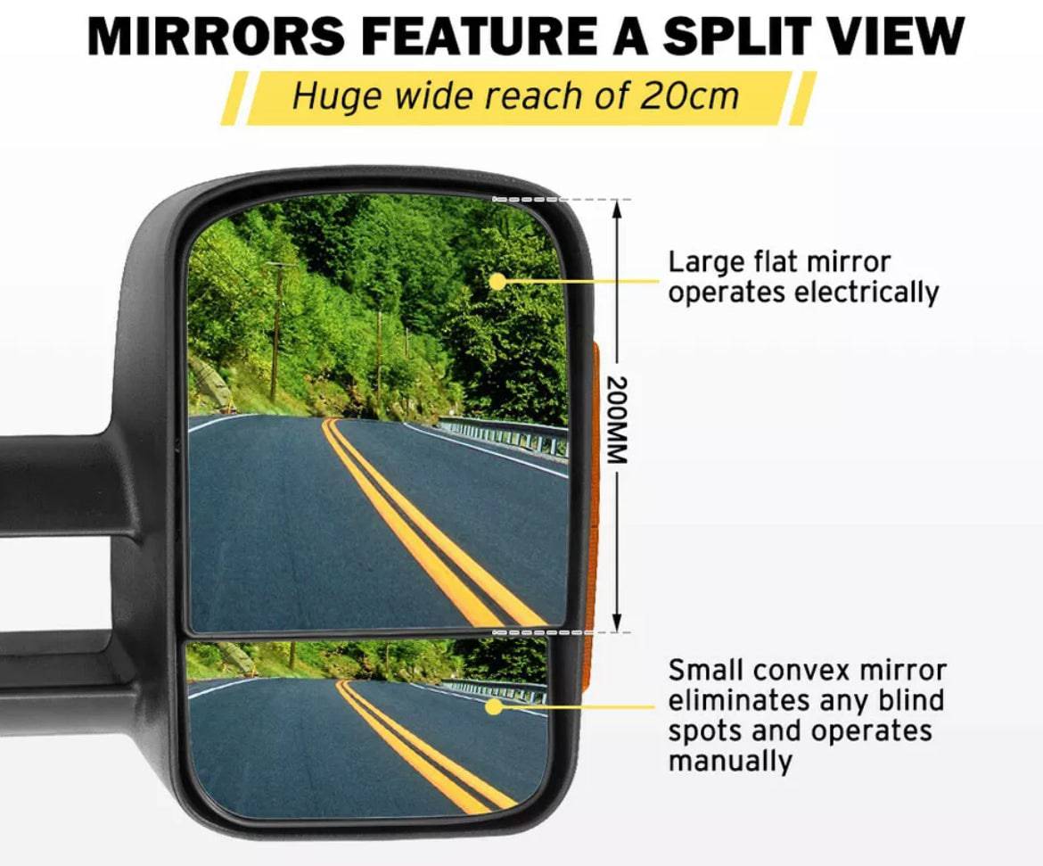 Extendable Towing Mirror Suitable For Toyota Land Cruiser 100/105 Series 1998-2007 Blinker (Online Only) - Image 5