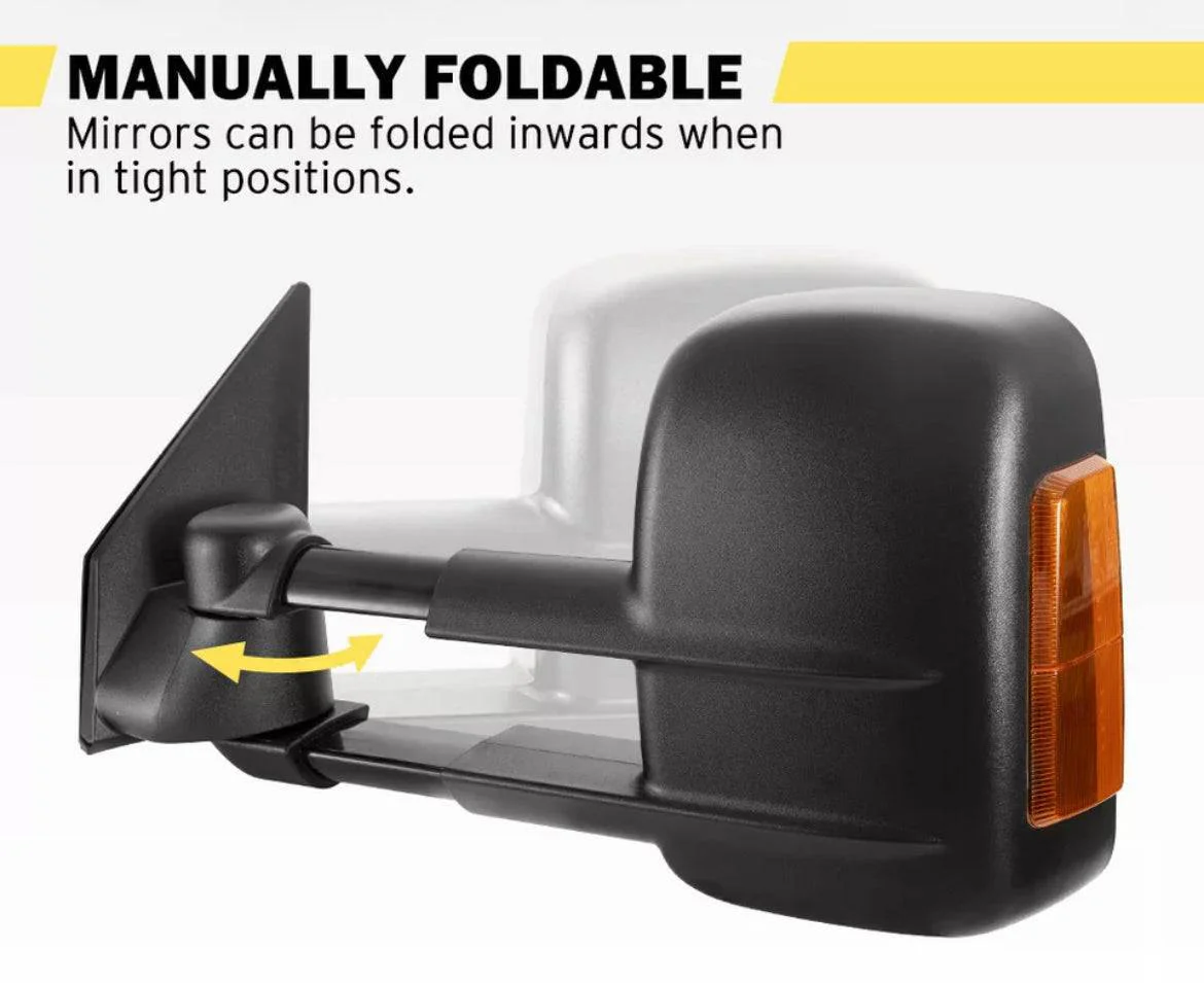 Extendable Towing Mirror Suitable For Toyota Land Cruiser 100/105 Series 1998-2007 Blinker (Online Only) - Image 7