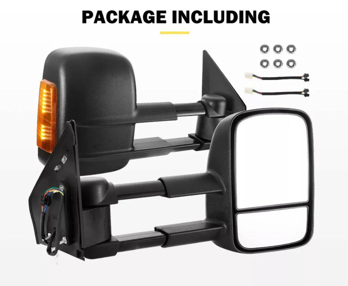 Extendable Towing Mirror Suitable For Toyota Land Cruiser 100/105 Series 1998-2007 Blinker (Online Only) - Image 8