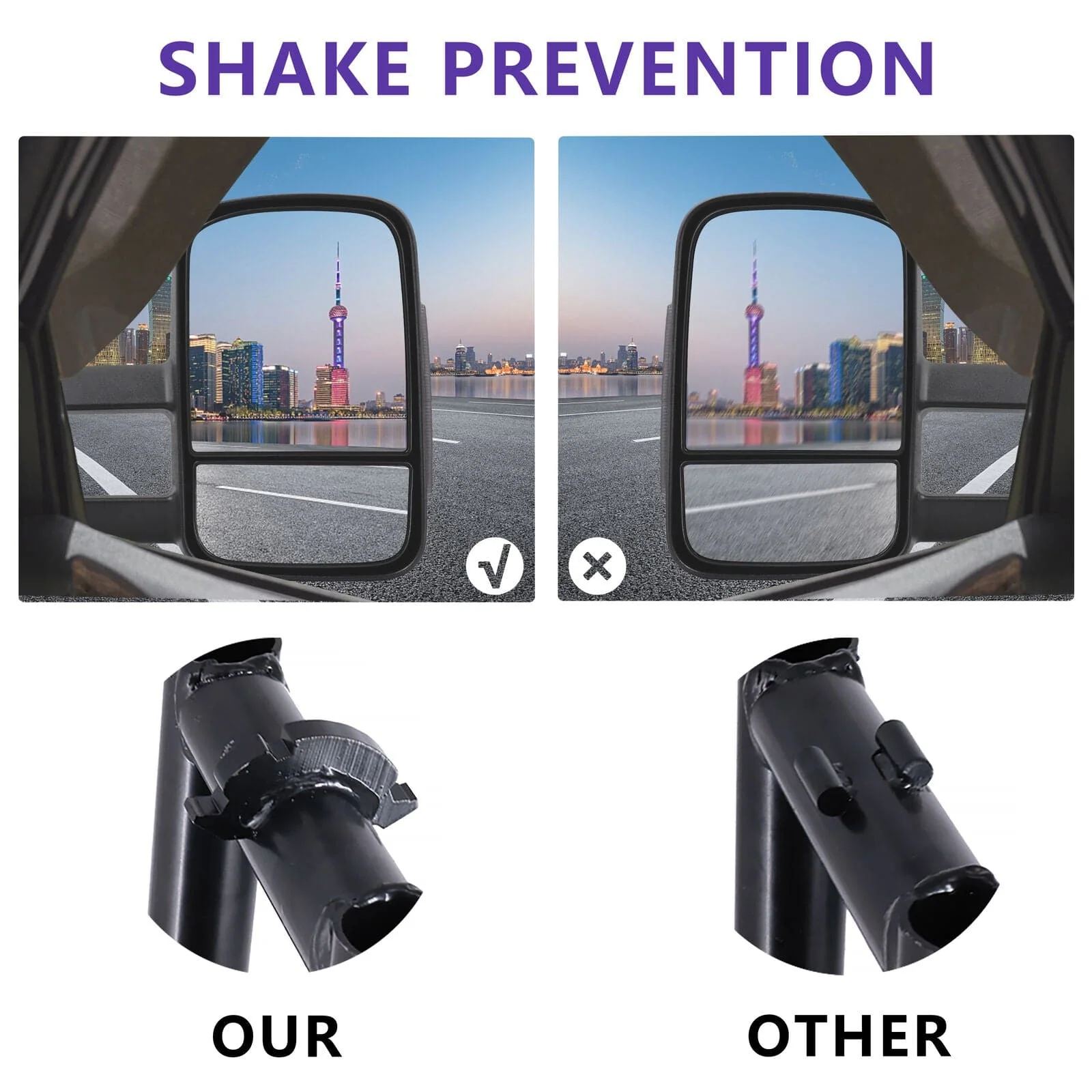 Extendable Towing Mirror Suitable For Toyota Land Cruiser 80 Series 1990-1998 (Non-Blinker, Non-Foldable) - Image 20