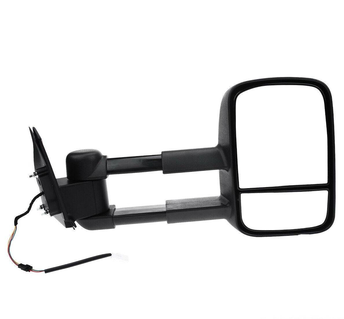 Extendable Towing Mirrors Suits Volkswagen Amarok 2009+ (Non Blinker) - Image 3