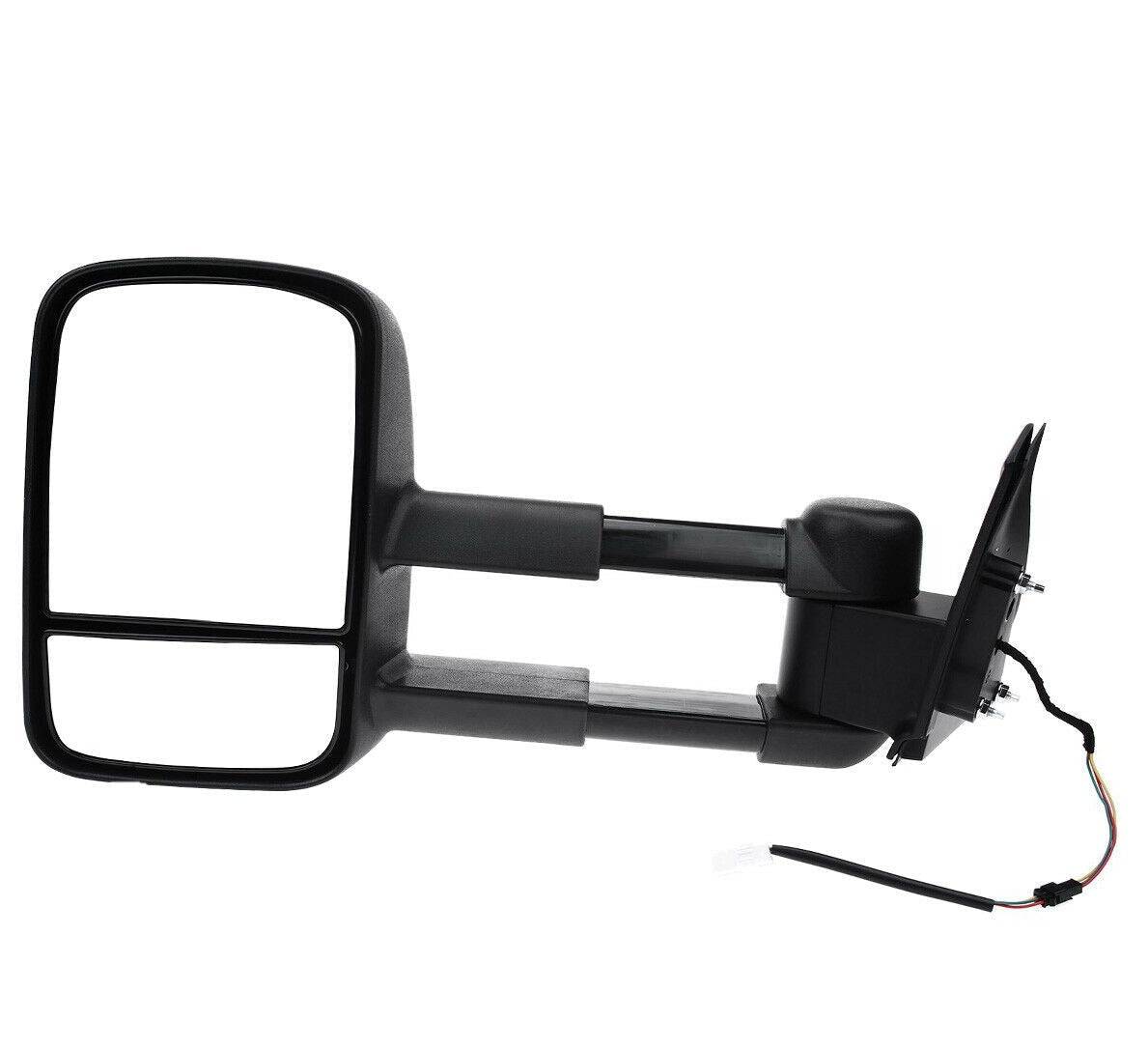 Extendable Towing Mirrors Suits Volkswagen Amarok 2009+ (Non Blinker) - Image 4