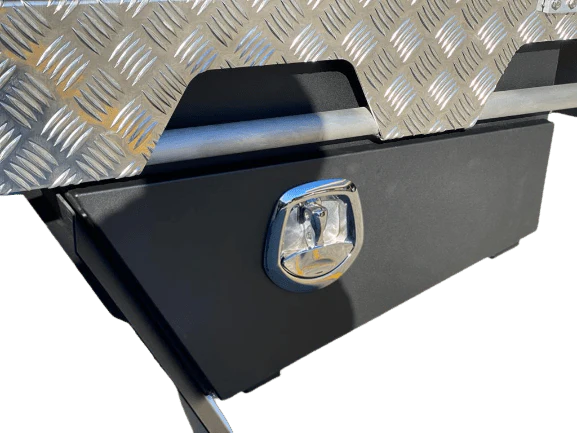 Half Diamond (Edition) 1800 Wide Aluminum Dual Cab Tray - Image 10