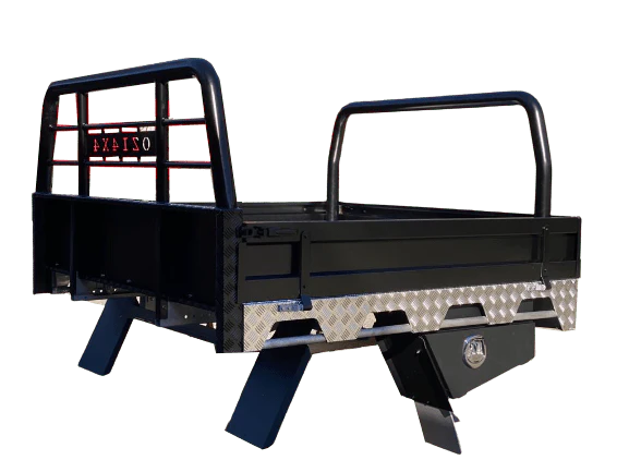 Half Diamond (Edition) 1800 Wide Aluminum Dual Cab Tray - Image 11