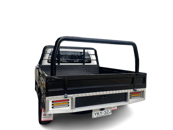 Half Diamond (Edition) 1800 Wide Aluminum Dual Cab Tray - Image 12