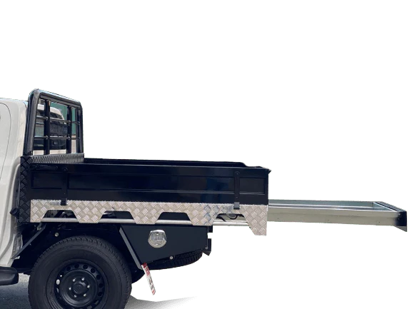 Half Diamond (Edition) 1800 Wide Aluminum Dual Cab Tray - Image 19