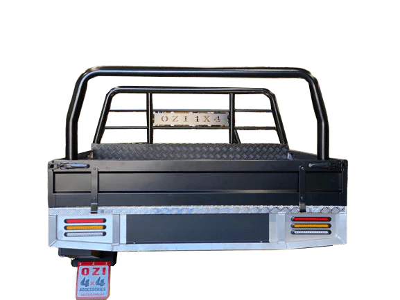 Half Diamond (Edition) 1800 Wide Aluminum Dual Cab Tray - Image 23