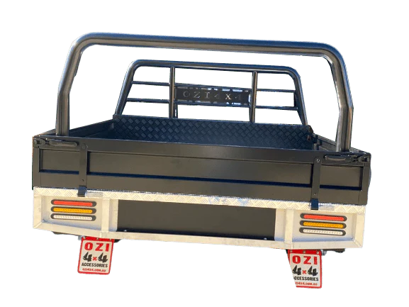 Half Diamond (Edition) 1800 Wide Aluminum Dual Cab Tray - Image 25