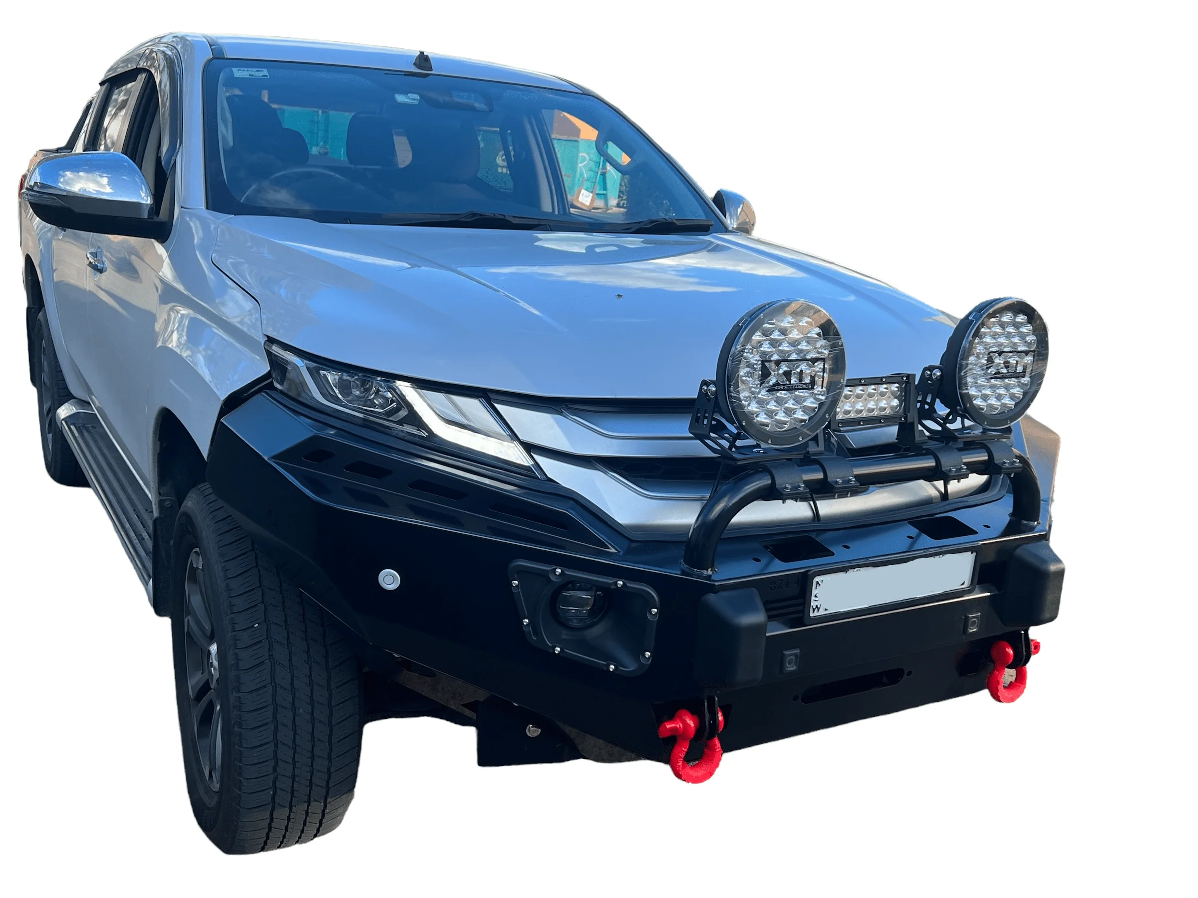 Hustler Bullbar Suits Mitsubishi Triton MR / Pajero Sport 2019 -2022 - Image 17