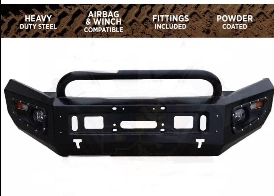 Commercial Hustler Bullbar Suits Nissan NP300 2015-2020 - Image 4