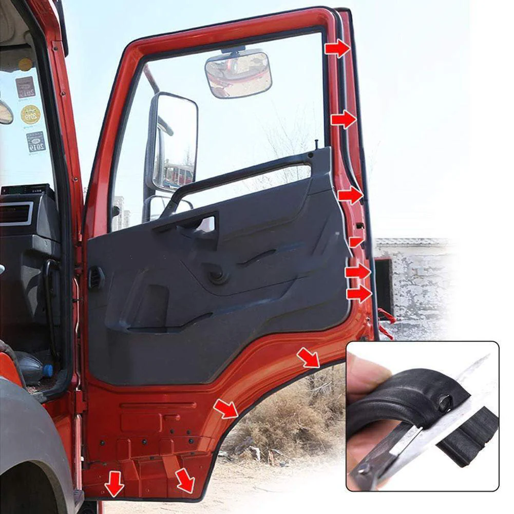 6M Bulb Pinchweld Rubber Pinch Weld Trim Toolbox Car Van Boot Door Edge Seal (Online Only) - Image 6