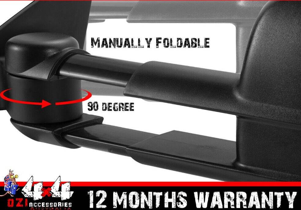 Extendable Towing Mirror Suits Ford Ranger PJ PK 2006-2011 (Non Blinker) - Image 6