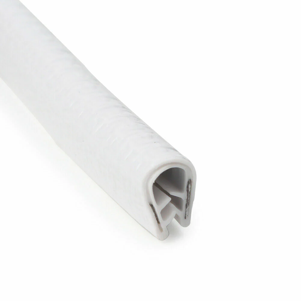 10M White Car Pinchweld Pinch Weld Rubber Seal Edge Trim U Shape Door Mould Clip - Image 7