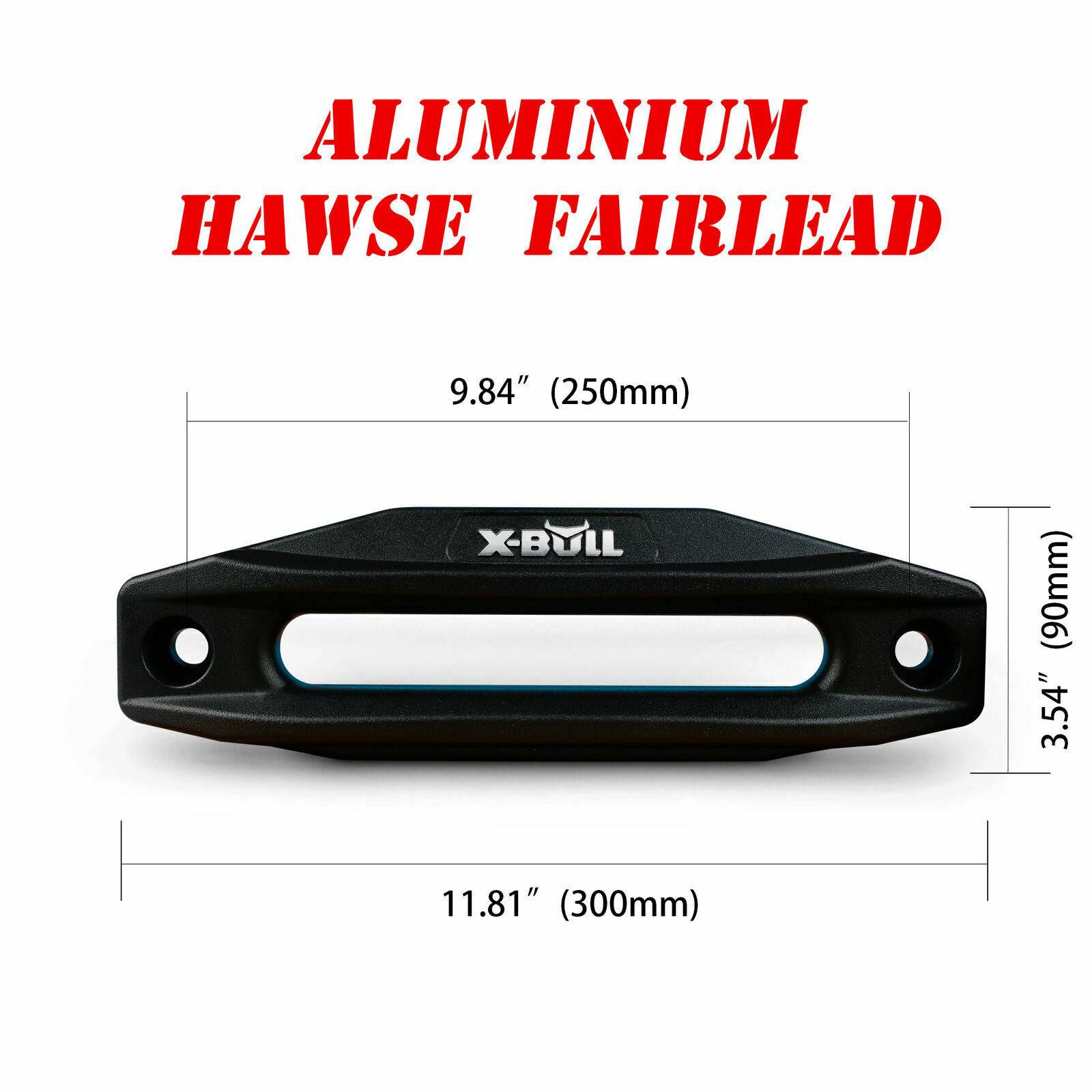 Electric Winch 12V 14500LBS/6577KG Synthetic Rope Remote Truck 4x4 4WD (Online Only) - Image 9